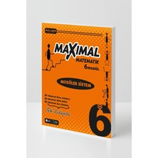 Artı Zeka Yayınları 6. Sınıf Maximal Matematik Modüler Sistem 6 Modül Konu Anlatımlı Soru Bankası