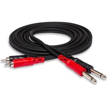 1001 Dual 1/4 Inç Ts (M) - Rca (M) Balanssız Kablo 2 M (CPR-202)