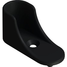 CATEKSSS 15X30 Oval Boru Flanşı (Askı Elemanı) Siyah
