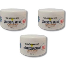 TeknoKapsül Süper Çörek Otu Kremi Yenilenen Ultra Formul Tümüne Deva 200 ml 3 Adet