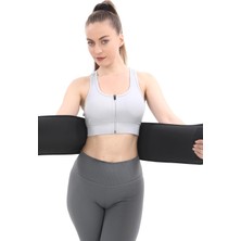 1001 Siyah Bel Düzeltici Karın Kemeri Unisex Üst Çalıştırıcı Neopren Premium Kalite Korse Vücut