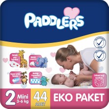 1001 Bebek Bezi 2 Numara Mini (3-6 Kg) 44 Adet – Eko Paket