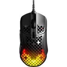 1001 Aerox 5 Gaming Mouse 9 Programlanabilir Tuş IP54 Pc/mac – Fps, Moba Battle Royale Mmos Rpgs Siyah
