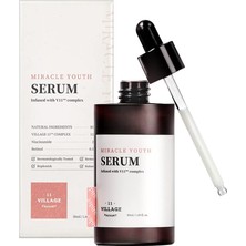 1001 Village 11 Factory Miracle Youth Serum 50 ml – Vegan%0.1 Retinol & Niasinamid Serum