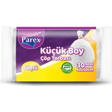 1001 Güçlü Çöp Torbası Küçük Boy 30'lu 40 x 50 cm