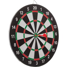 1001 Delta Dart Seti 43 cm (17 Inç) + 6 Dart Oku (6 Gr) Hedef Tahtası