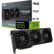 1001 PRIME-RTX5070-O12G-NVIDIA-GEFORCE-RTX 5070-12GB GDDR7-192BIT-OC-2XHDMI-3XDP-DLSS4 Ekran Kartı