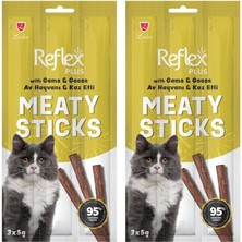 1001 Kedi Ödül Stick Av Hayvanlı & Kaz 3 * 5 gr 2li Paket