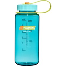 1001 Üniseks – Yetişkin Geniş Ağızlı Sustain Şişesi, Cerulean, 0,5 L