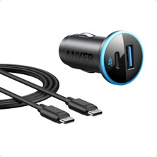1001 323 52.5W Çakmak Girişli Usb-C Araç Şarj Cihazı, Powerıq 3.0 Hızlı Şarj, Siyah - A2735