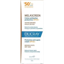 1001 Melascreen Uv Cream Spf 50+ Leke Karşıtı Kuru Ciltler Için Güneş Kremi 50 ml