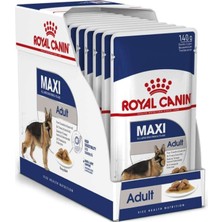 1001 Maxi Adult Gravy Yetişkin Köpek Yaş Maması 140 gr x 10 Adet
