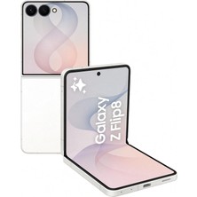 1001 Galaxy Z Flip8 Krem, 512 GB Depolama, Eller Serbest Selfie Kamera, Now Brief, Photo Assist, Kişisel