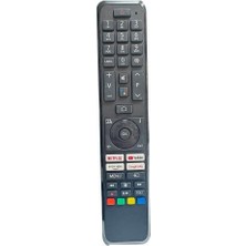 1001 Vestel 4K Android Smart LED Tv Kumandası - Mikrofonsuz