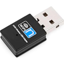 1001 4060 USB Adaptör Alıcı Kablosuz Wifi Adaptör Mini 300 Mbps Realtek RTL8192EU Chipset