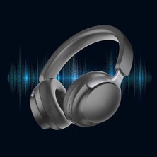 1001 Aktif Gürültü Önleyici Anc Özellikli Kulak Üstü Bluetooth Kulaklık Lapas LP-HD001 V5.4 Gri
