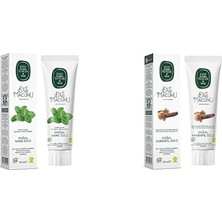1001 Doğal Diş Macunu Seti (Nane + Karanfil, 2X90ML)