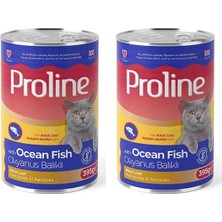1001 Okyanus Balıklı Pate Yetişkin Kedi Konservesi 395 gr 2li Paket