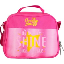 1001 Star Unisex Çocuk Beslenme Çantası, CPO4088, Pembe, Üniseks Çocuk