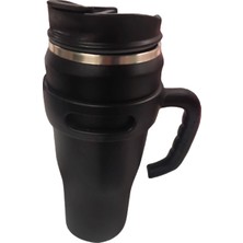 1001 Çelik Içli Termos Bardak 1200 ml Siyah
