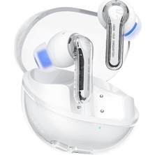 1001 Clear Enc Tws Bluetooth 5.3 Kulak Içi Kablosuz Kulaklık Beyaz