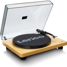 1001 L-30WD Ahşap Usbli MP3E Kayıt Özellikli Pikap Plak Çalar