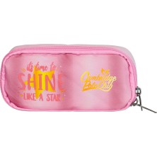 1001 Star Unisex Çocuk Tek Bölmeli Kalem Çantası, CPO4091, Pembe, Üniseks Çocuk