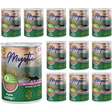 1001 Yavru Kedi Tavuklu Pate 400 gr x 12 Adet