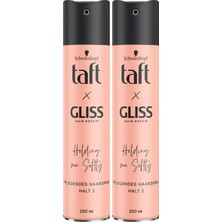 1001 x Glıss Hold Me Softly Bakım Yapan Saç Spreyi 250 ml (2 Paketi)