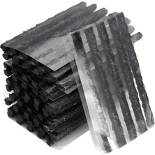 1001 Tüpsüz Lastik Tamir Seti, 50 Adet 100MM x 6mm Siyah Acil Durum Tüpsüz Lastik Tamir Şeritleri Se