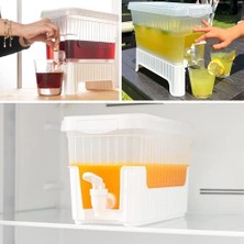 1001 4 Litre Musluklu ve Ayaklı Buzdolabı Içi Su Sebili, Su Sebili, Limonata, Portakal Suyu, Piknik,