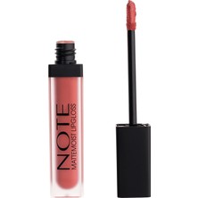 1001 Cosmetics Mattemoist Lipgloss 409 Angel Yarı Mat Saten Bitişli Likit Ruj, Pembe