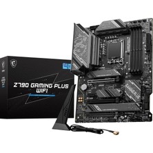 1001 Z790 Gamıng Plus Wıfı Anakart, Atx - 12., 13. ve 14. Nesil Intel Core Işlemcileri Destekler. Jen, L
