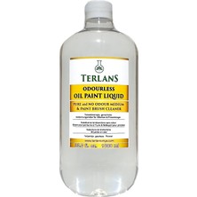 1001 Kokusuz Terebentin 1000 ml | Yağlı Boya Inceltici | Kokusuz, Düşük Uçuculu Profesyonel Resim