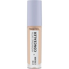 1001 Eye Cream + Hydrating Satin Concealer - Göz Kremi + Göz Altı Kapatıcısı, 61 Vanilla, 4,3 ml