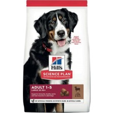 1001 Science Plan Yetişkin Büyük Irk Kuzulu & Pirinçli Köpek Maması 12 + 2 kg