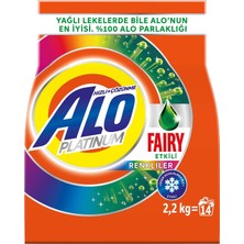1001 Platinum 2, 2 kg Fairy Etkili Renkliler Hızlı Çözülme Toz Deterjan