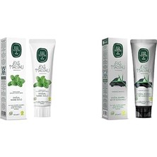 1001 Doğal Diş Macunu Seti (Nane + Bambu Karbonlu, 2X90ML)