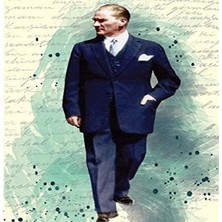 1001 Atatürk 6 Yumuşak Kapaklı Defter