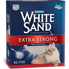 1001 Whitesand® W180-6L Box Extra Strong Bentonite Kedi Kumu
