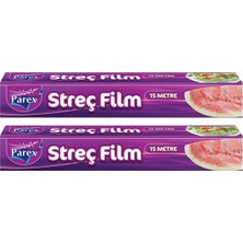 1001 Streç Film 15 mt Ikili Paket