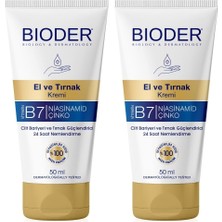 1001 El ve Tırnak Bakım Kremi 50 ml – Biotin, Niasinamid ve Çinko Içerikli Nemlendirici, Tırnak G