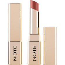 1001 Cosmetics Iconic Sheer Lipstick 206 Independent Nemlendirici Parlak Ruj, Nude