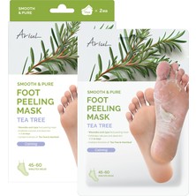 1001 Smooth & Pure Foot Peeling Mask Calming 2 Pairs - Çorap Tipi Yoğun Sakinleştirici Ayak Peeling Ma