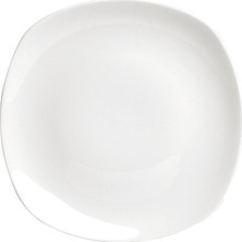 1001 04A+P014855 Square Yemek Tabağı, Porselen