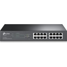1001 TL-SG1016PE, 16-Port Gigabit Easy Smart Switch With 8-Port Poe+