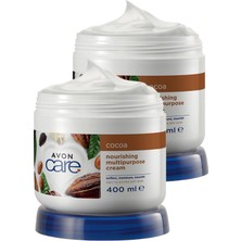 1001 Kakao Yağı Yüz, El ve Vücut Kremi 400 Ml. Ikili Set
