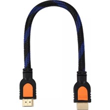 1001 Iki Ucu HDMI Altın Uçlu Erkek Erkek HDMI Kablosu 50 cm Ara Kablo 5036
