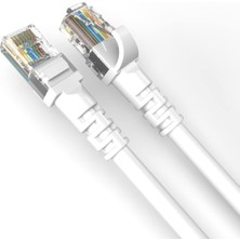 1001 15 Metre Cat6 Network-Ağ-Ethernet Kablosu Beyaz