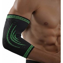 1001 Elastik Dirseklik Neopren Kuma Fitness Voleybol Basketbol Tenis Için 25 cm Uzunluğunda Sporcular I